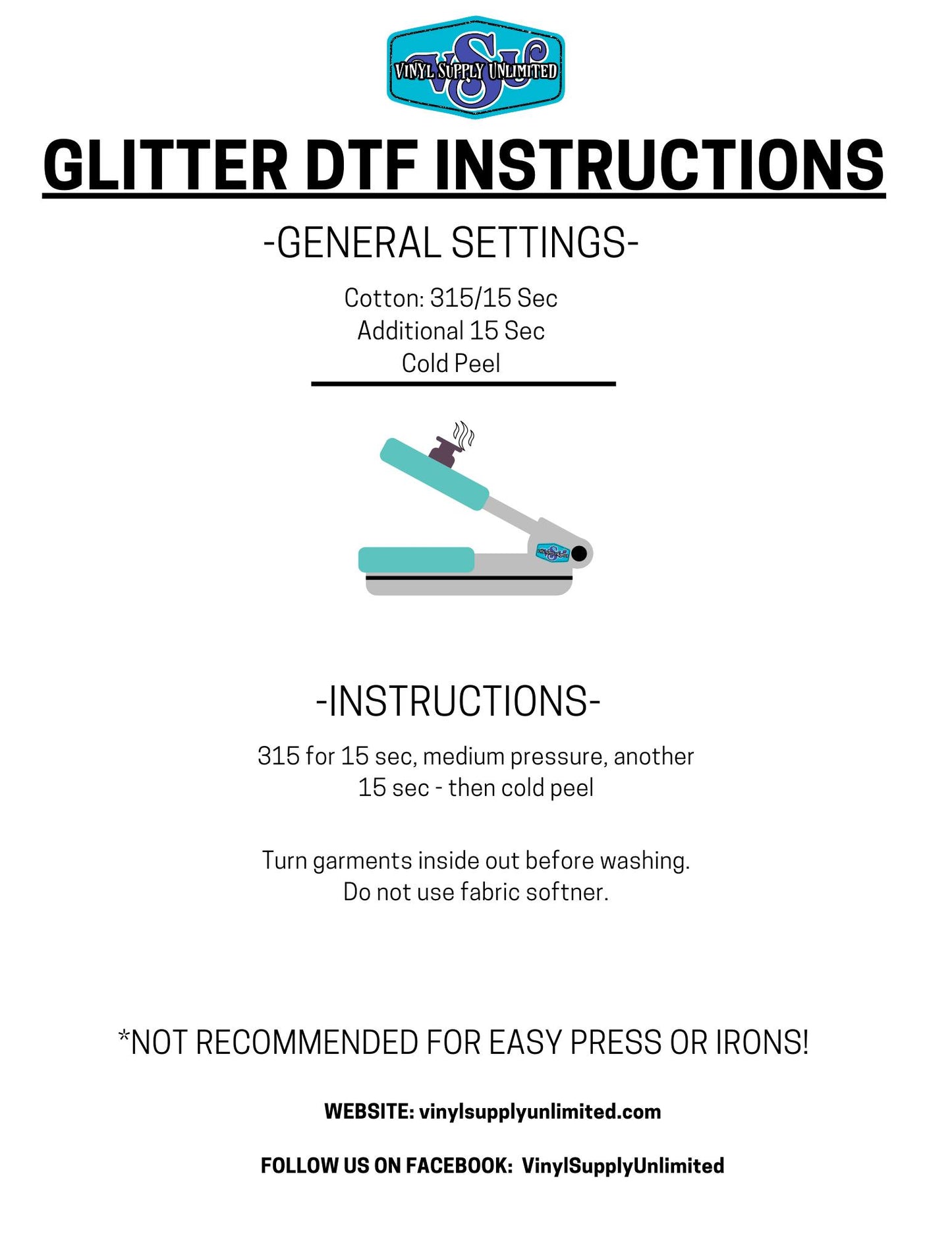Build your own DTF Gangsheet *[GLITTER]*
