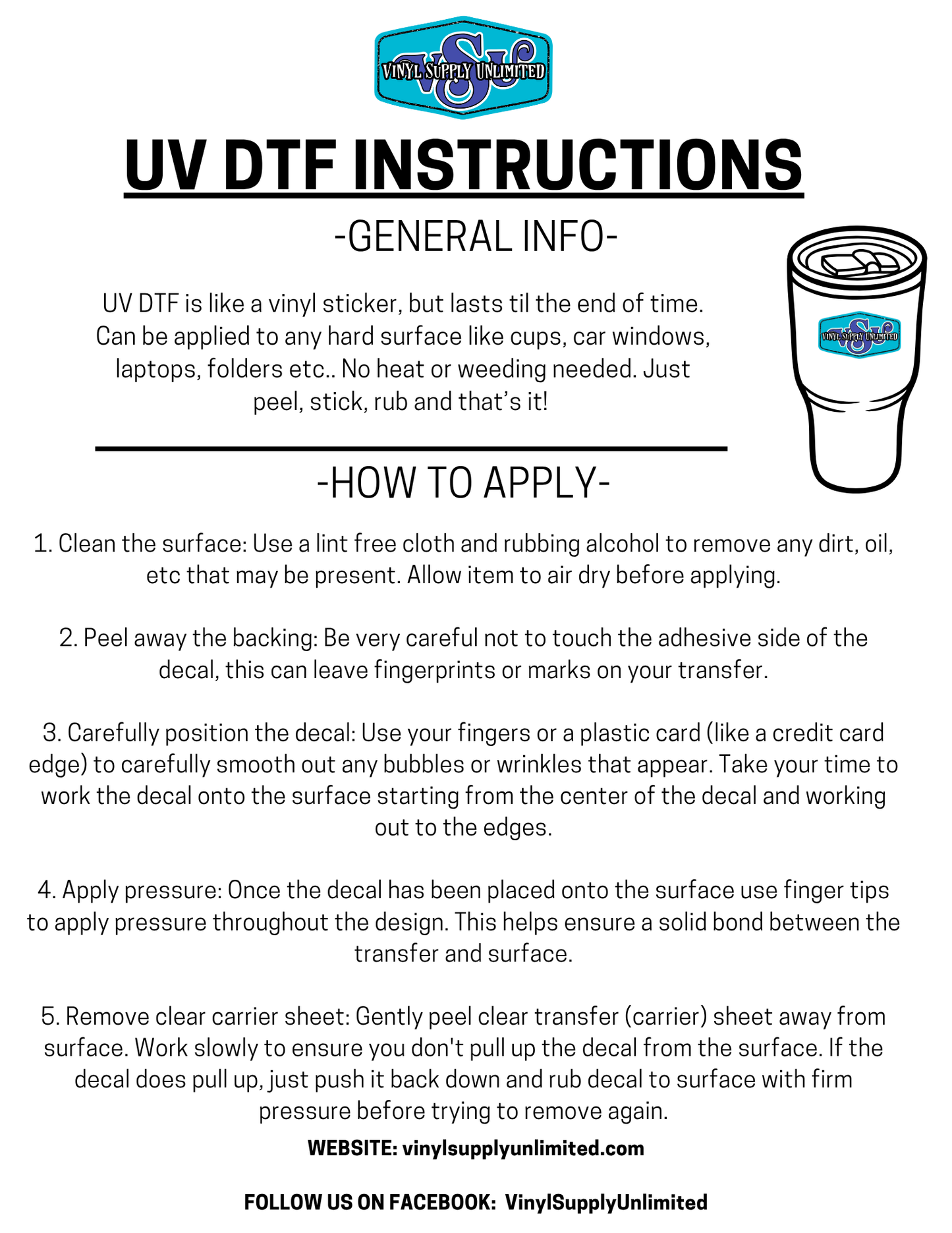 Build your own -UV-DTF Gangsheet