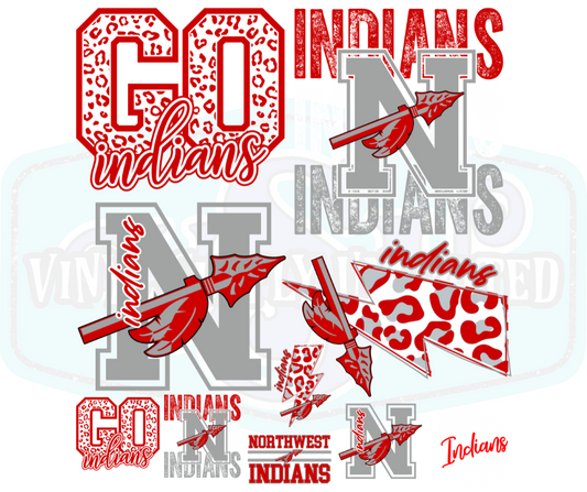 School Premade DTF Gangsheets