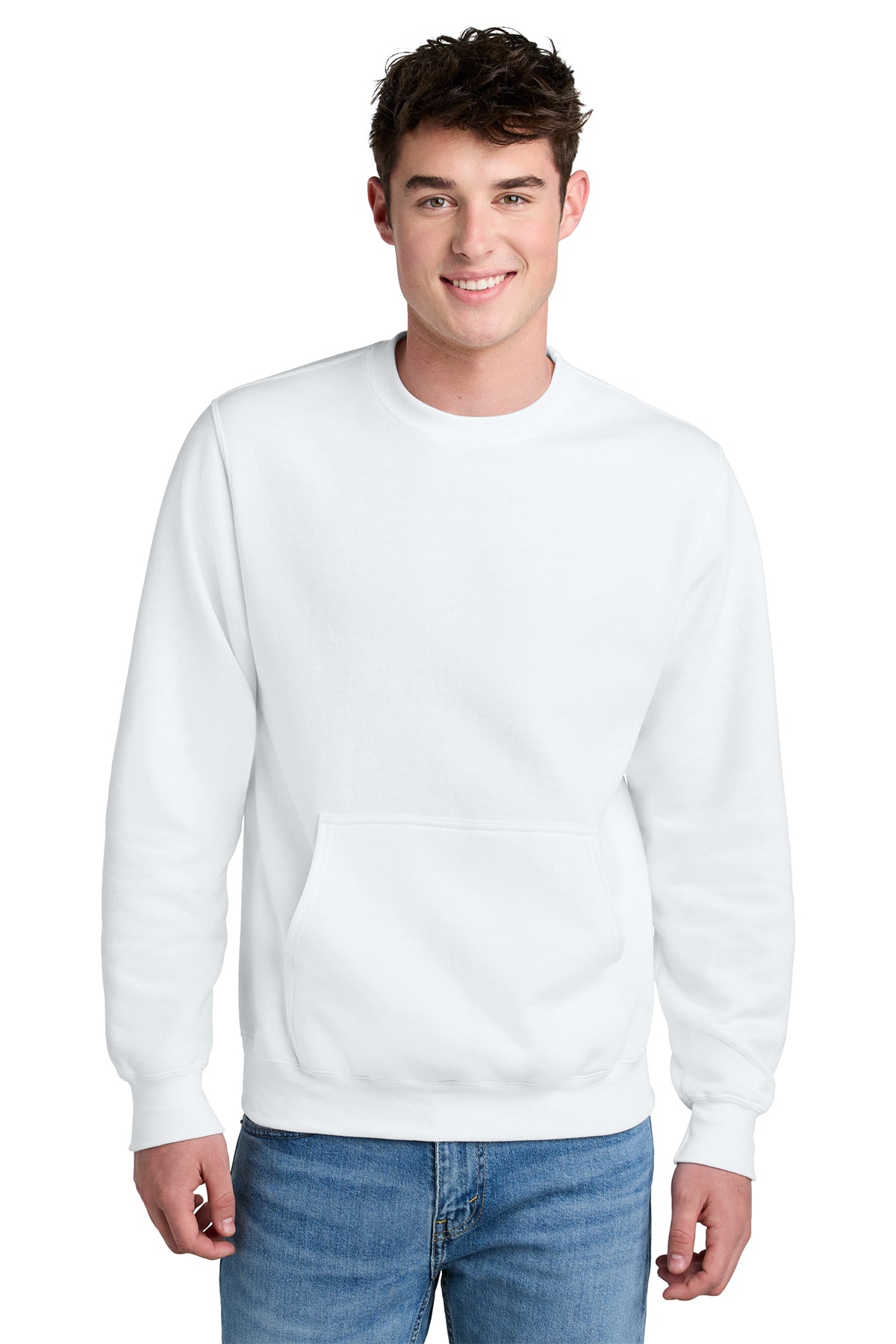 Sudadera con cuello redondo y bolsillo para ADULTO